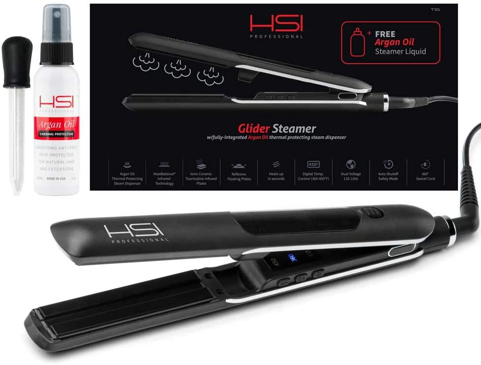 Can a hair straightener damage fine hair?